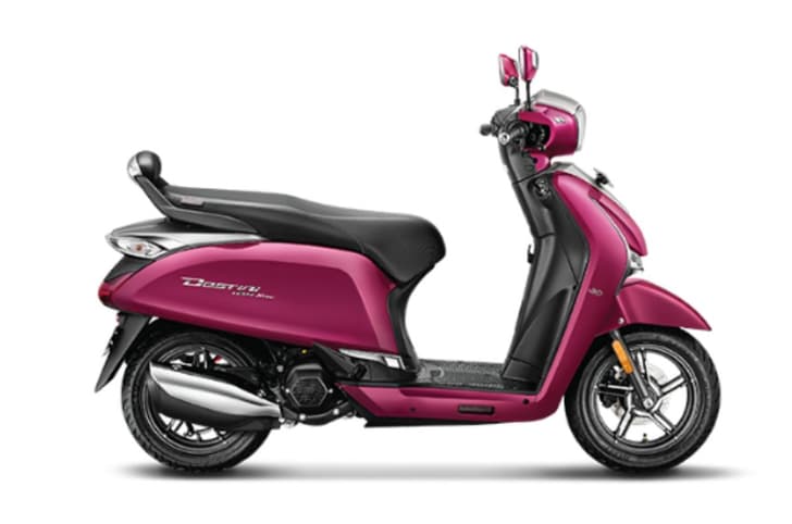 Hero Destini 125 Side profile static Mystic Magenta