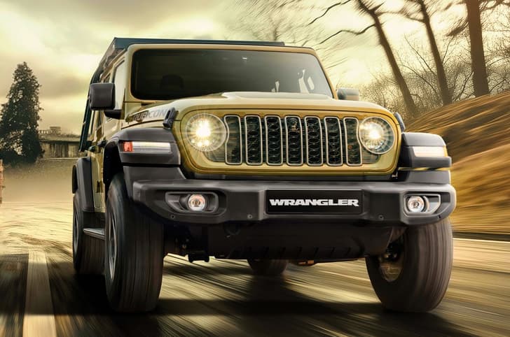 Jeep Wrangler Willys 41 Special Edition front quarter tracking