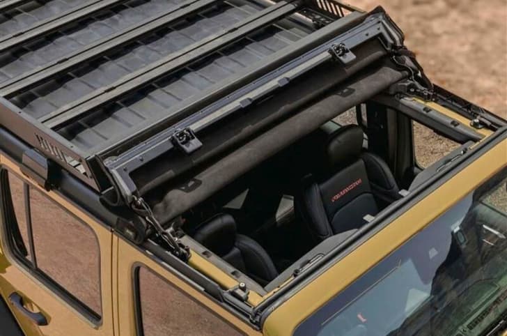 Jeep Wrangler Willys 41 Special Edition sunrider rooftop