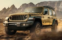 Jeep Wrangler Willys 41 Special Edition front quarter tracking