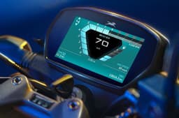 TVS Raider 125 TFT instrument cluster