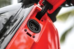 River Indie charging port