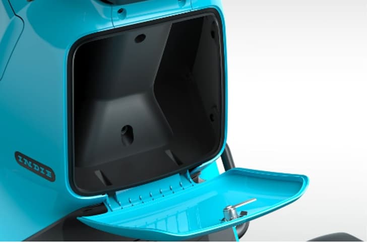 River Indie front apron storage