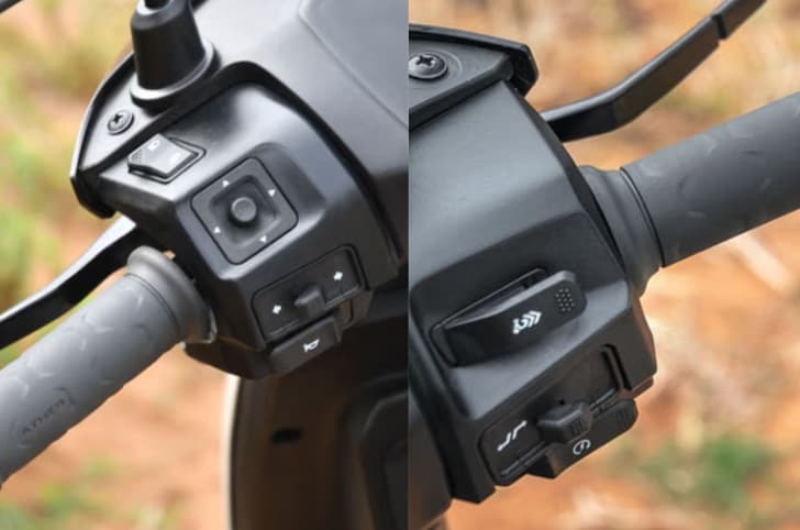 Ather Rizta switch gear