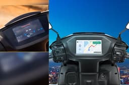  Ather Rizta LCD and TFT cluster