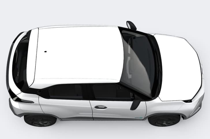 Tata Punch EV Smart variant roof