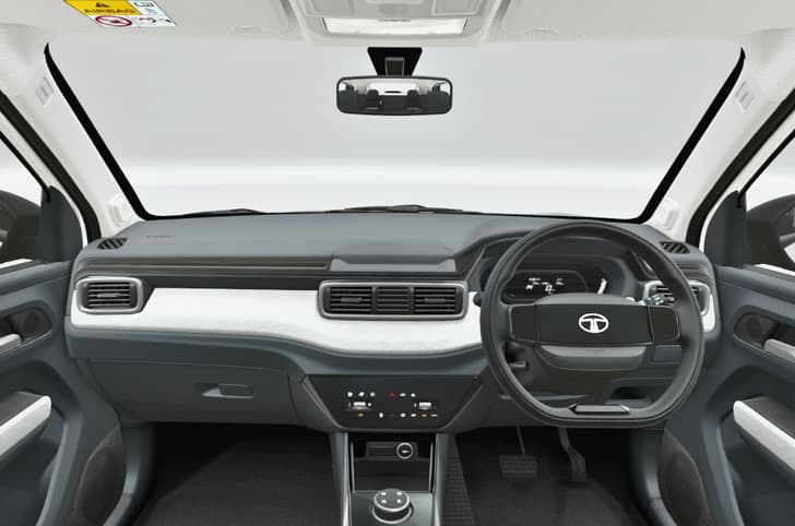 Tata Punch EV Smart variant dashboard