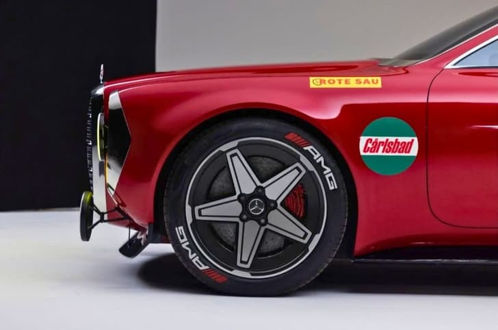 Mercedes AMG SEL 3.6 'Red Pig' concept wheels