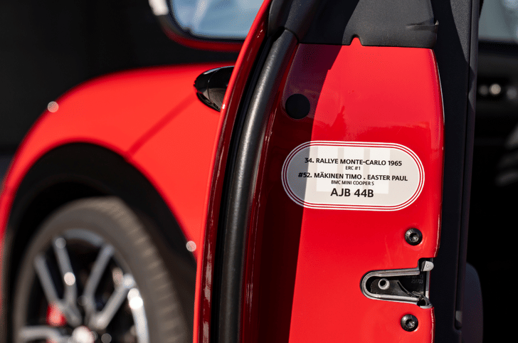Mini Cooper 1965 Victory Edition door