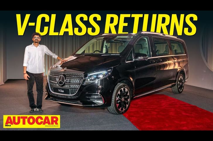 2026 Mercedes-Benz V-Class walkaround video