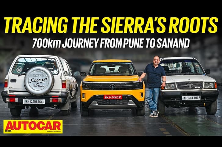 New Tata Sierra meets the OG video New Tata Sierra meets old Tata Sierra video