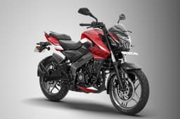 Bajaj Pulsar NS 200 Left front three quarter image 