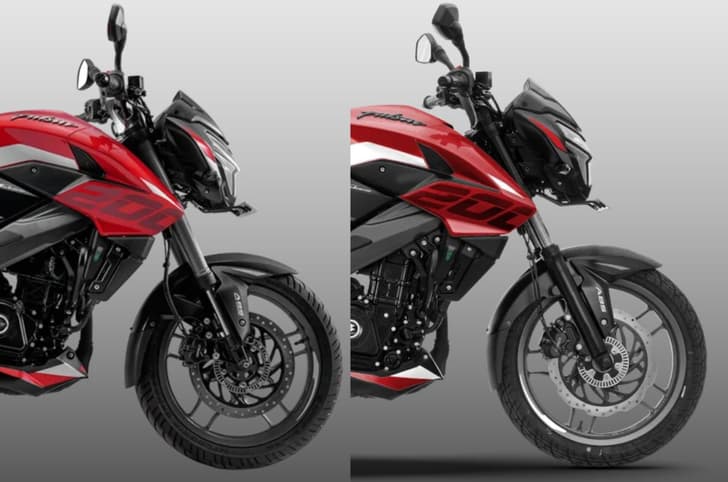 Bajaj Pulsar NS 200 front ABS and Suspension