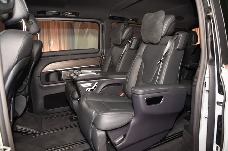 Mercedes-Benz V-Class second row seats