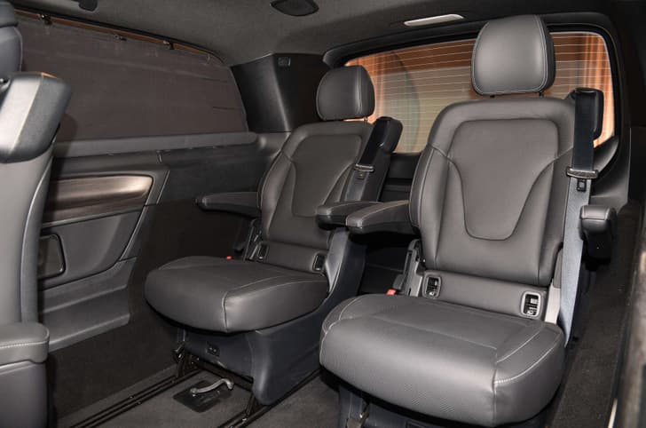 Mercedes-Benz V-Class third row seats