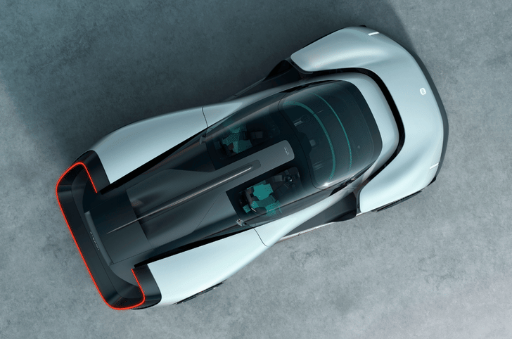 Xiaomi Vision Gran Turismo hypercar concept top