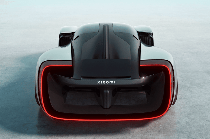 Xiaomi Vision Gran Turismo hypercar concept rear