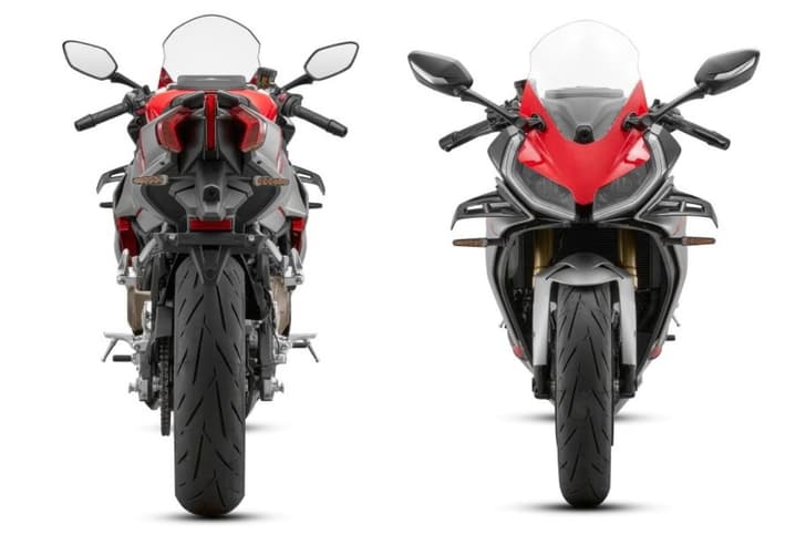 QJ Motor SRK 421 RR front and rear 