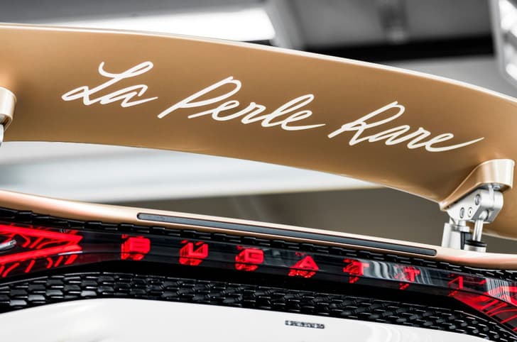 Bugatti Mistral ‘La Perle Rare' rear wing