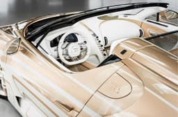   Bugatti Mistral ‘La Perle Rare' interior