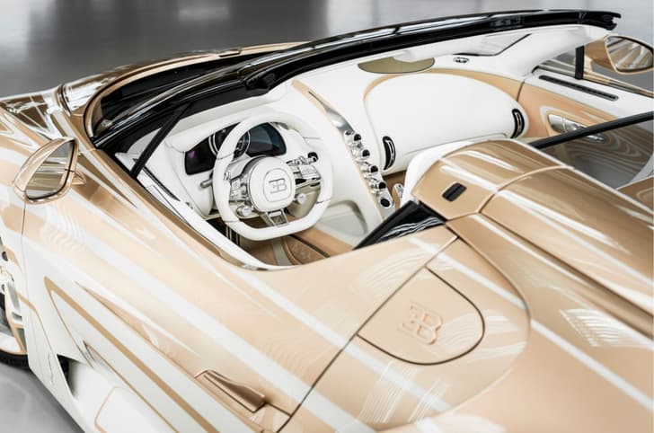 Bugatti Mistral ‘La Perle Rare' interior