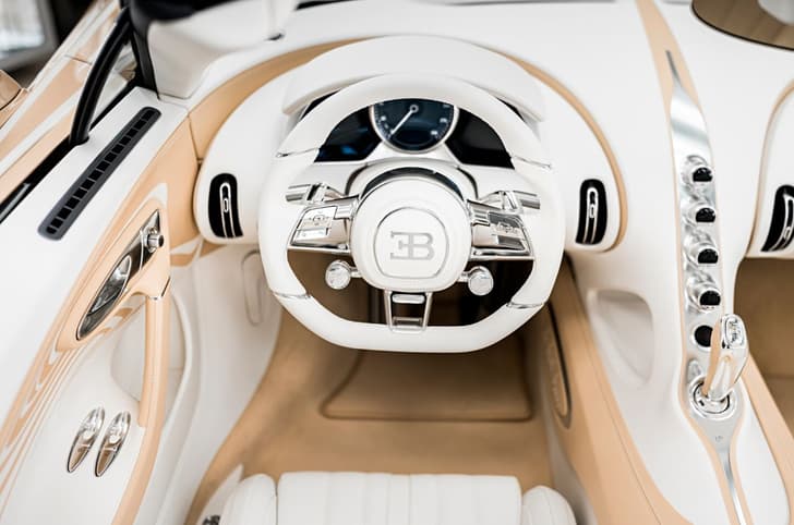 Bugatti Mistral ‘La Perle Rare' dashboard