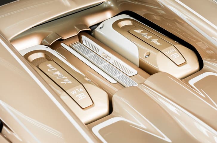 Bugatti Mistral ‘La Perle Rare' engine