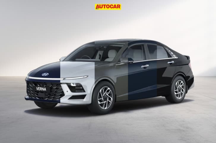 2026 Hyundai Verna colours image gallery