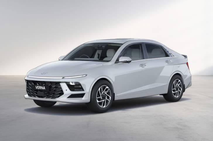 2026 Hyundai Verna Atlas White colour