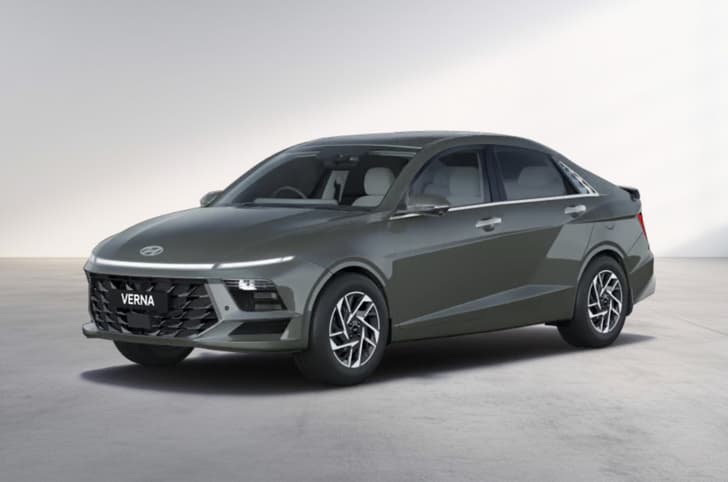 2026 Hyundai Verna Titan Grey colour