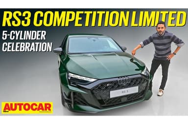 2026 Audi RS3 Competition Limited walkaround video 