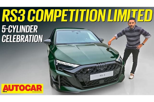 2026 Audi RS3 Competition Limited walkaround video 