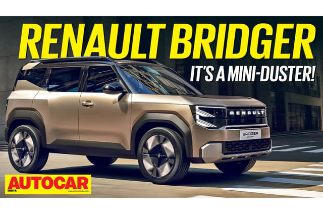 Renault Bridger - Meet the new compact SUV for India