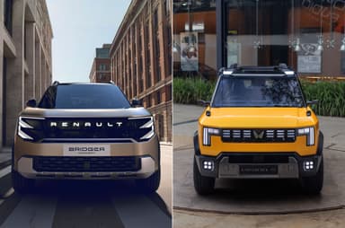 Renault Bridger concept vs Mahindra Vision S concept exterior gallery