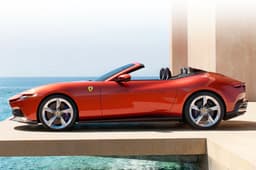 ferrari amalfi spider in studio