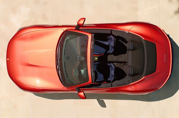 ferrari amalfi spider in studio