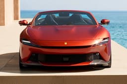 ferrari amalfi spider in studio