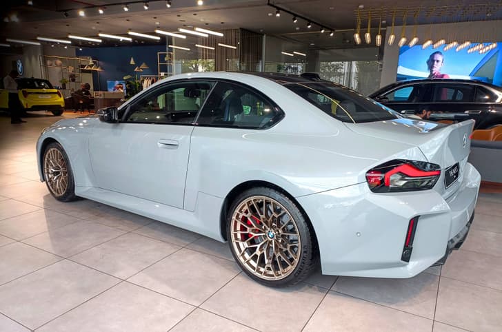 BMW M2 CS rear quarter 