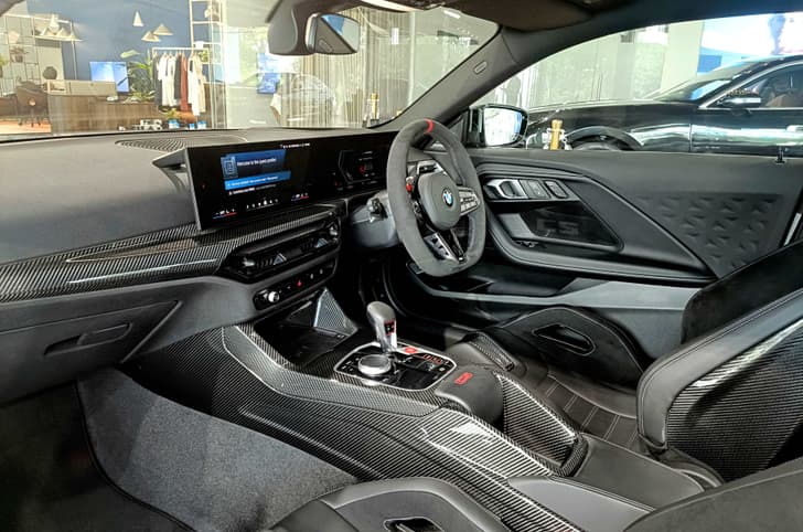 BMW M2 CS interior 