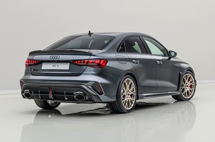 audi rs3 competition limited sedan in studio