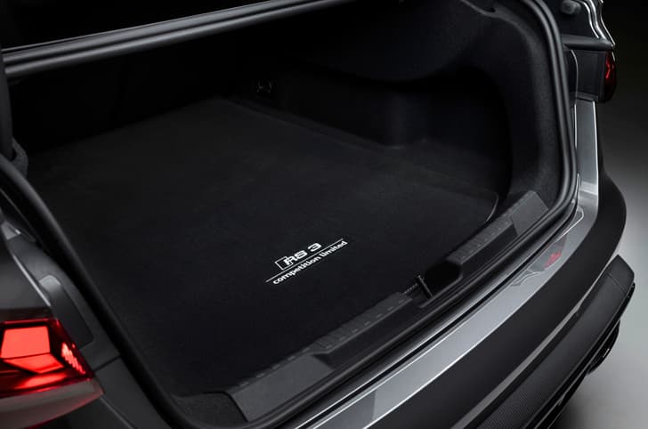 audi rs3 competition limited sedan in studio