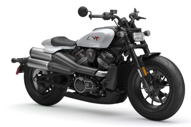 Harley Davidson Sportster S front three quarter