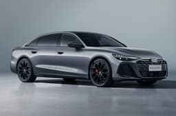 New Audi A6L S-Line front three quarter 