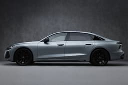 New Audi A6L side profile