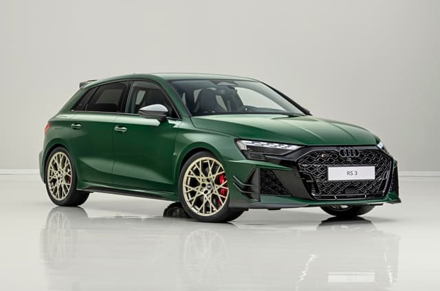 Audi RS3 Competition Limited front quarter design