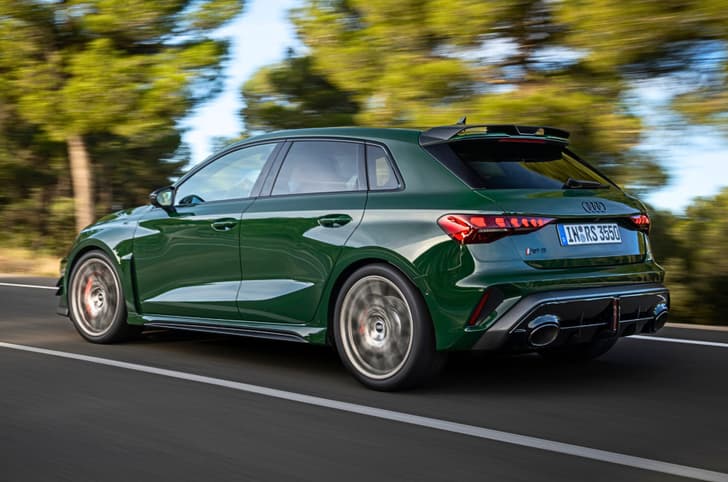 Audi RS3 Competition Limited seats