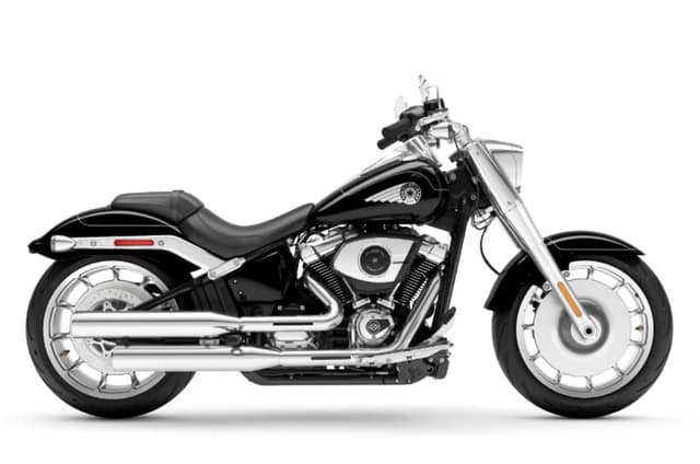 Harley Davidson Fatboy 117 side profile