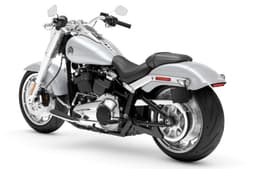 Harley Davidson Fatboy 117 rear three quarter