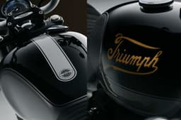 Triumph Scrambler 900 Icon Edition fuel tank shot