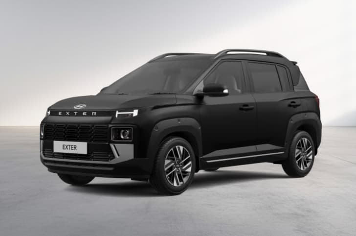 Hyundai Exter Titanium Black Matte